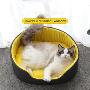 Winter Warm Washable Pet Kennel For All Season Comfort