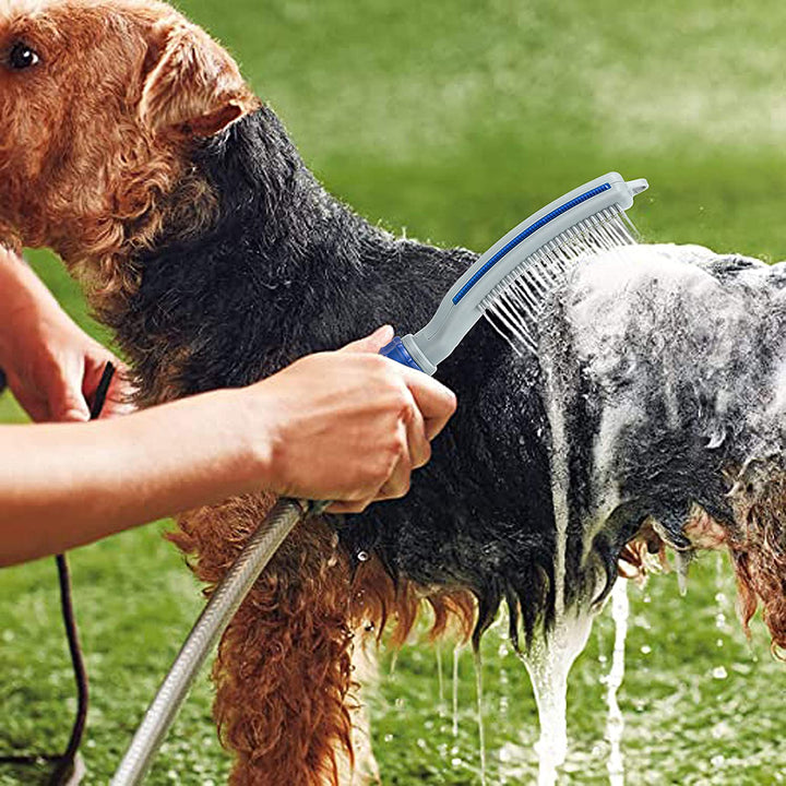 Make Bath Time a Breeze with the Pet Bath Brush Shower
