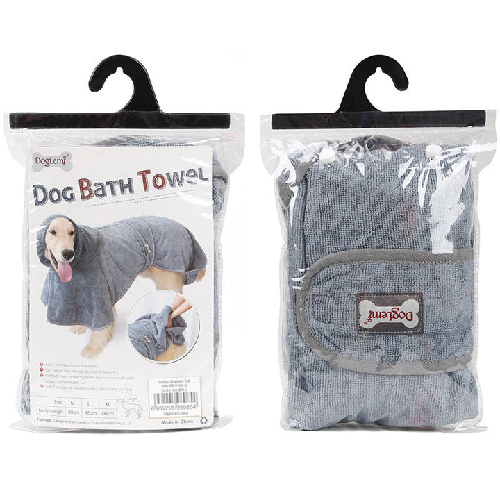 The Ultimate Pet Bathrobe: Keep Your Furry Friends Cozy and Dry