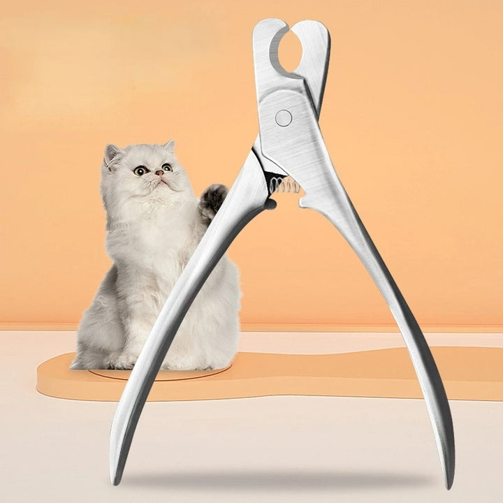 Pet Professional Stainless Steel Nail Clipper Safety Grooming Trimmer