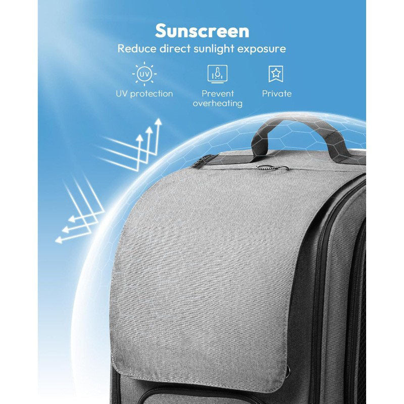 Portable Aviation Pet Fashion Breathable Pet Backpack Carrier