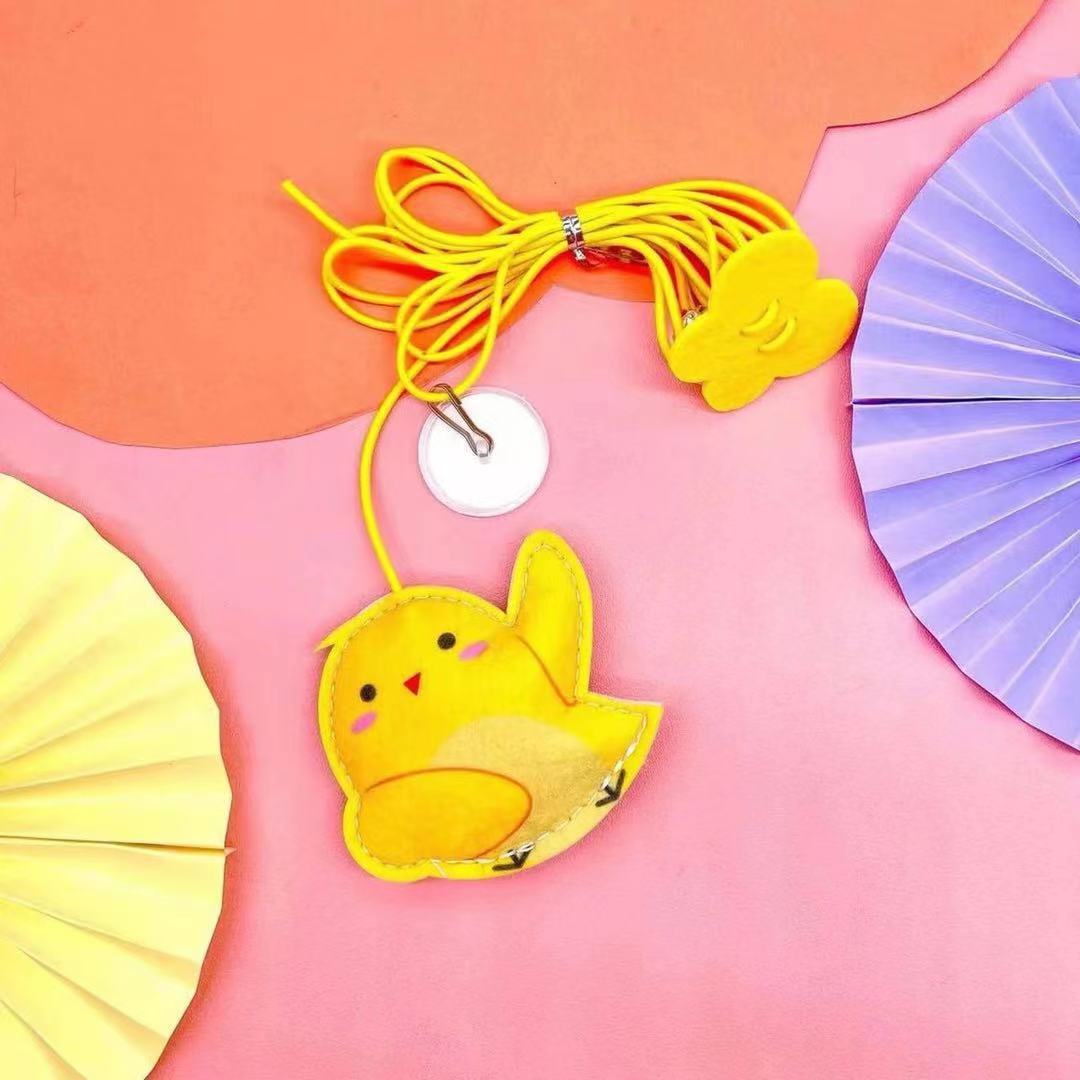 Telescopic Hanging Interactive Pet Toy With Rope Mouse