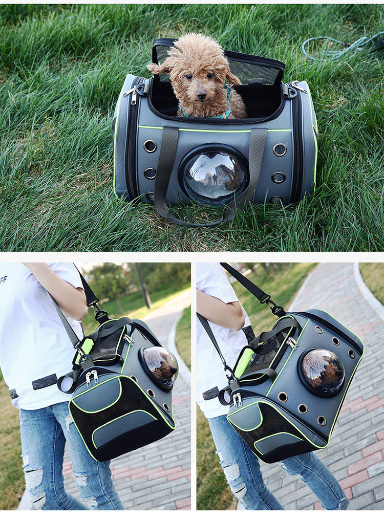 Pet Portable Diaper Backpack Carrier Bag