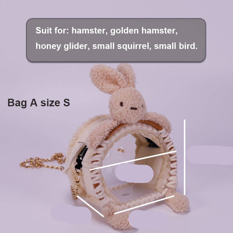 Hamster Cage Pet Out Of Bag Honey