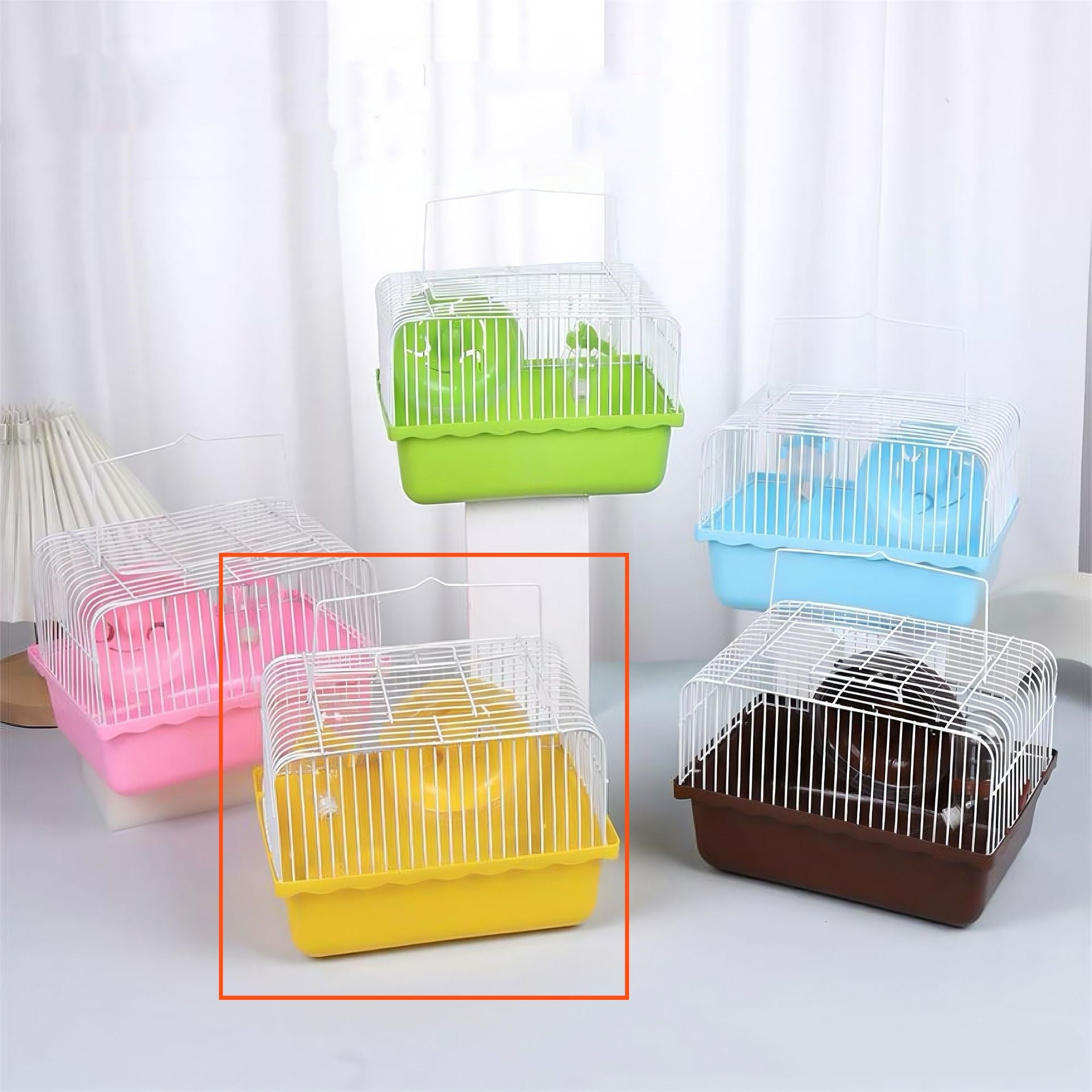 Pastoral Style Hamster Cage Small Affordable Pet Habitat