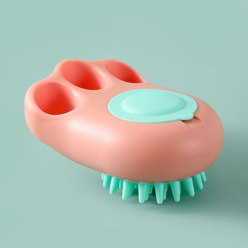 Pet Claw Bath Massage Grooming Brush Cleaning Tool