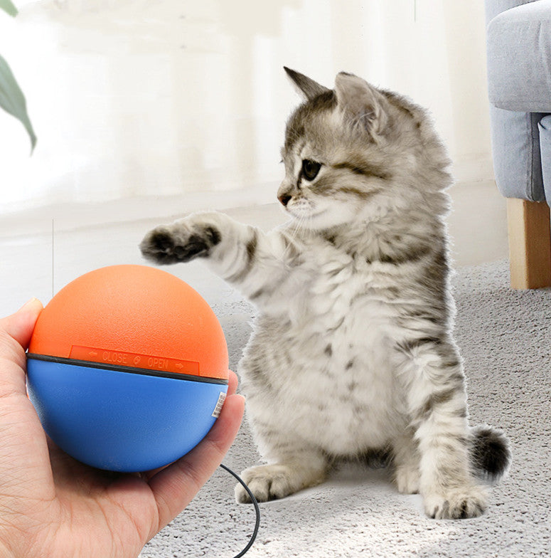 Automatic Intelligent Grinding Teeth Interactive Pet Ball Toy