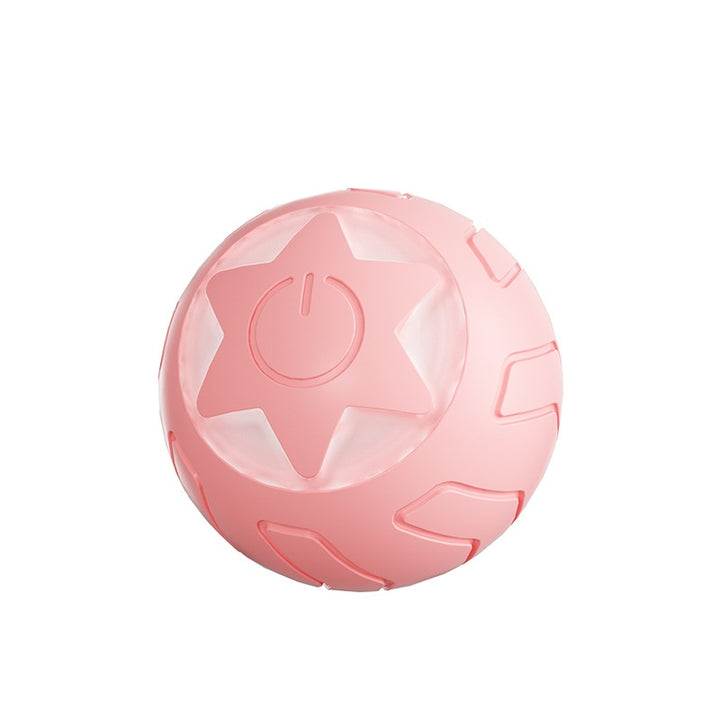 Rolling Ball Pet Toy Durable Self Rotating Bite Resistant