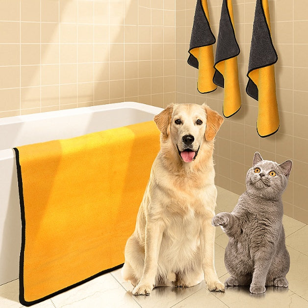 Pet Absorbent Bath Towel