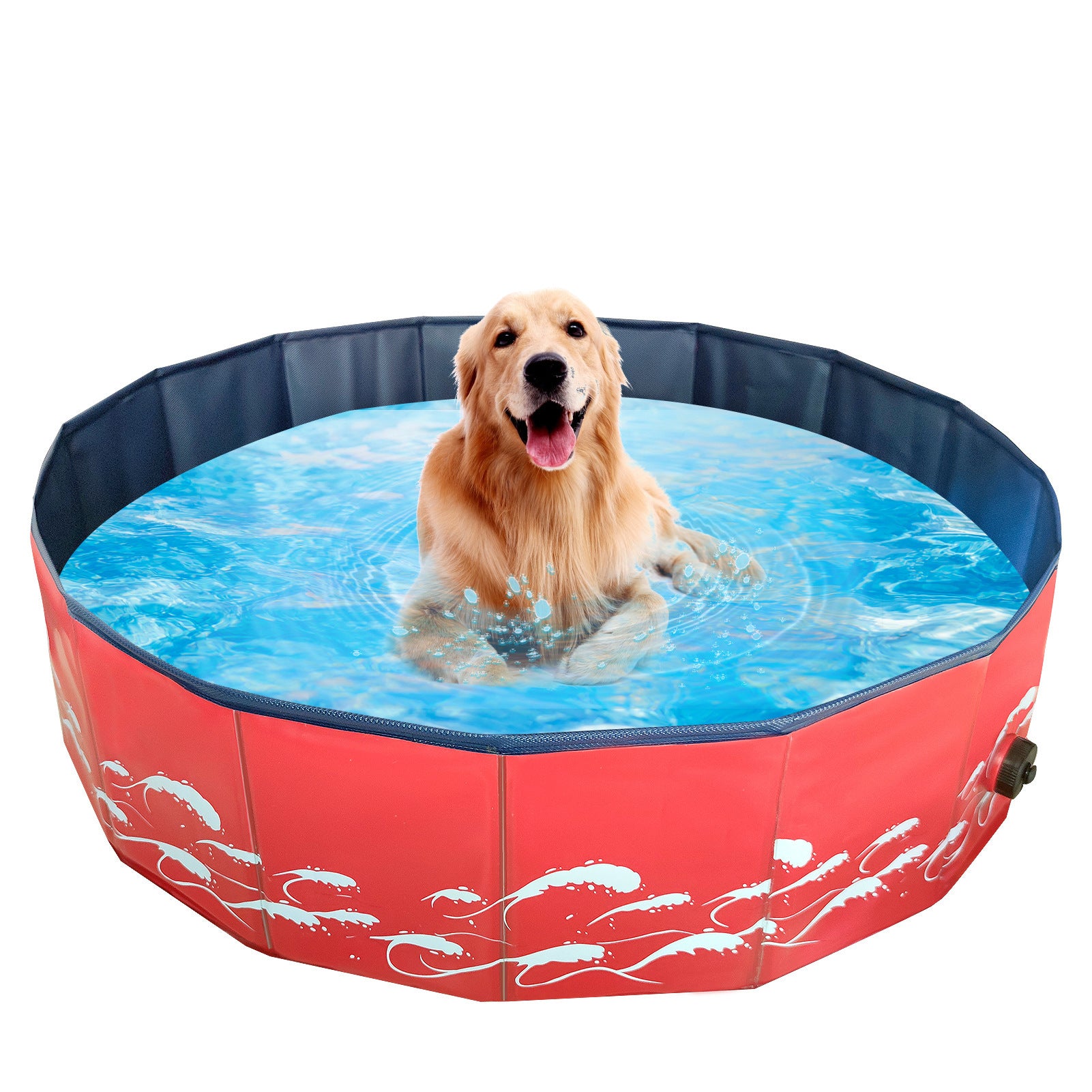 Pet Foldable Bath Swimming Tub Collapsible Indoor Outdoor Pool