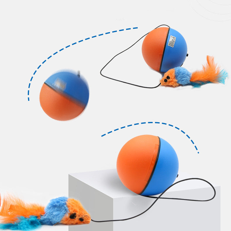 Automatic Intelligent Grinding Teeth Interactive Pet Ball Toy