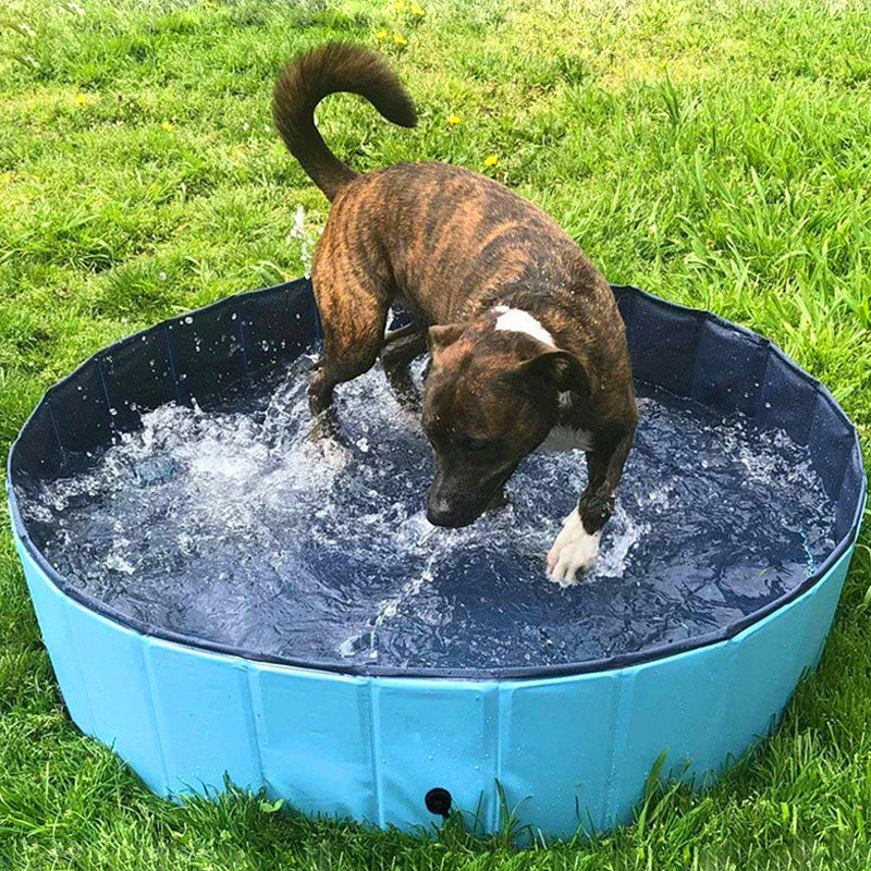 Pet Foldable Bath Swimming Tub Collapsible Indoor Outdoor Pool