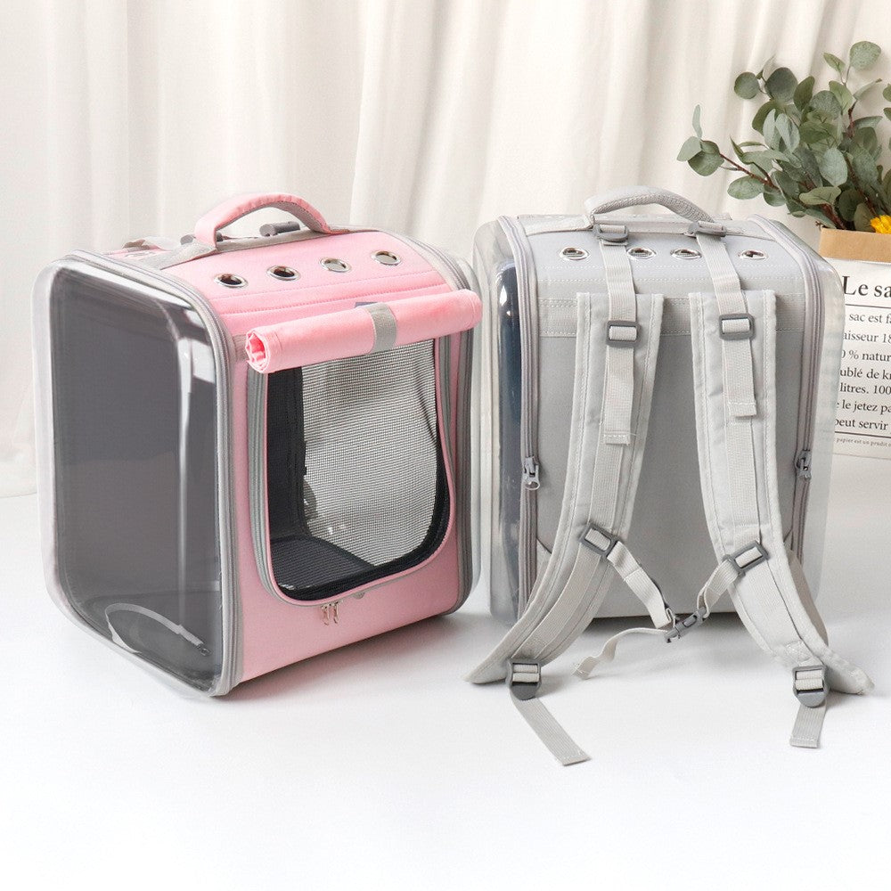 Pet Portable Backpack Carrier Outing Travel Bag