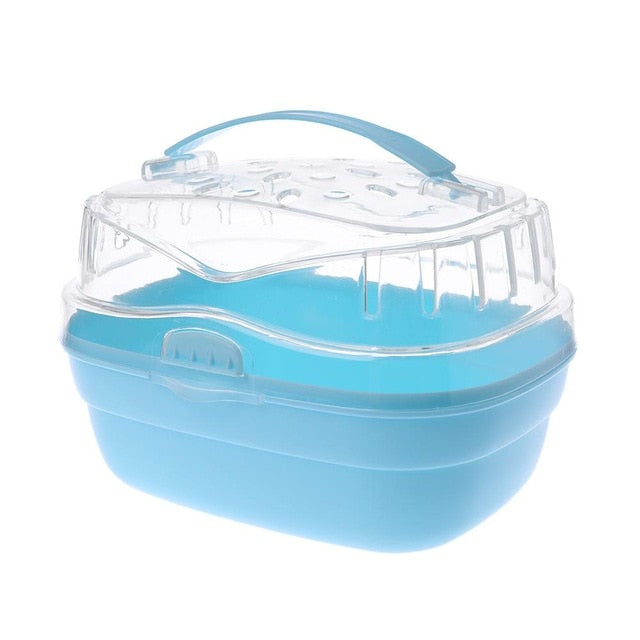 Transparent Hamster Cage Small Pet Habitat