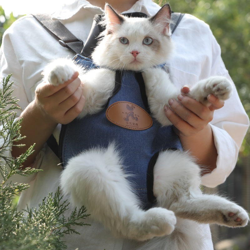 Pet Portable Backpack Carrier Spring Outing Bag