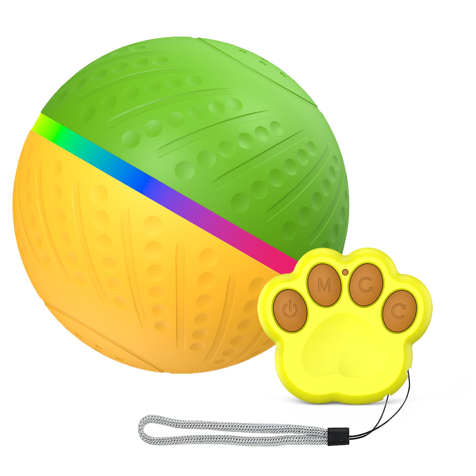 Remote Control Bite Resistant Interactive Intelligent Pet Ball Toy
