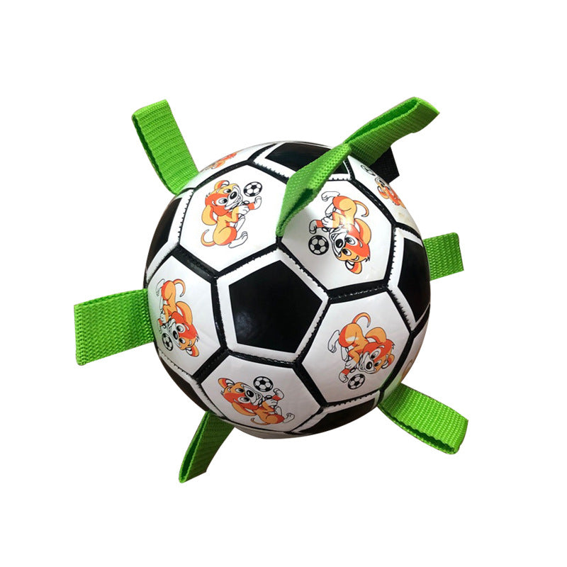 Durable Pet Football Chew Toy For Dental Molar Training