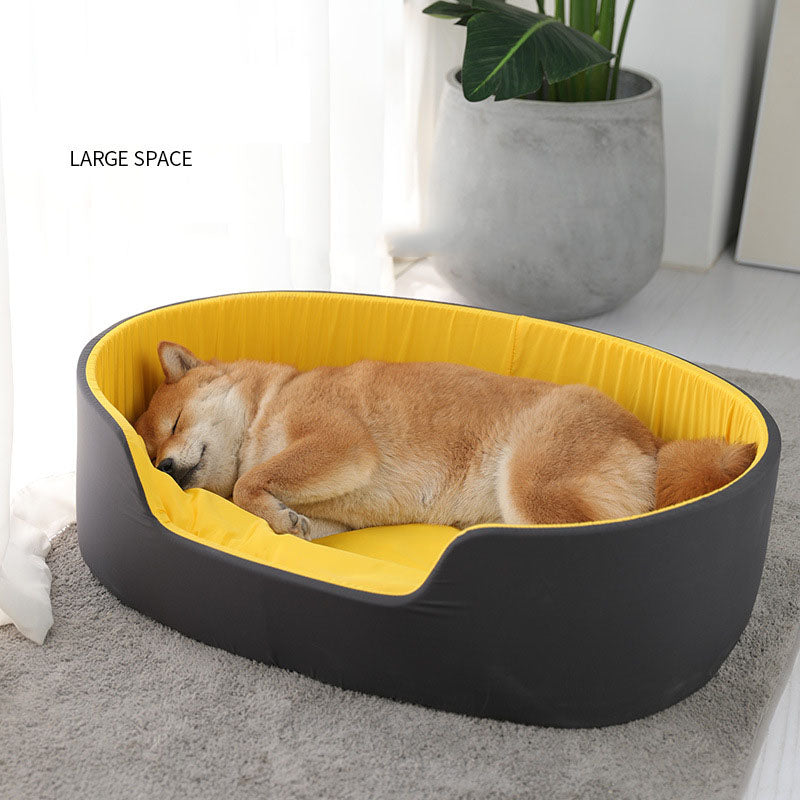 Winter Warm Washable Pet Kennel For All Season Comfort