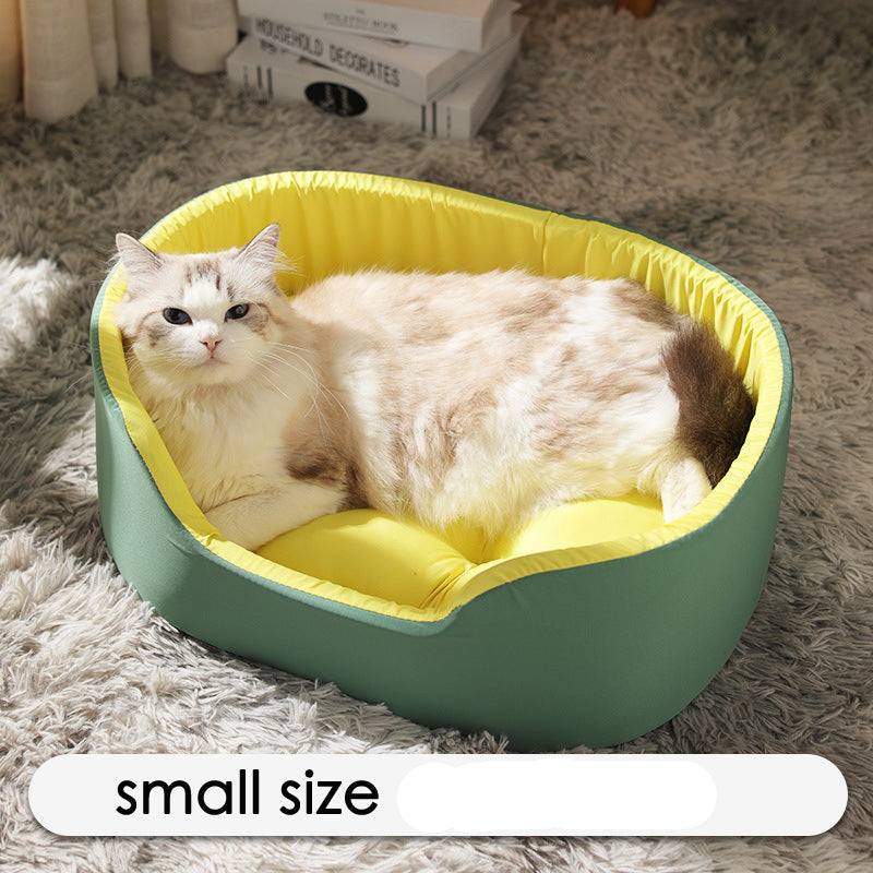 Winter Warm Washable Pet Kennel For All Season Comfort