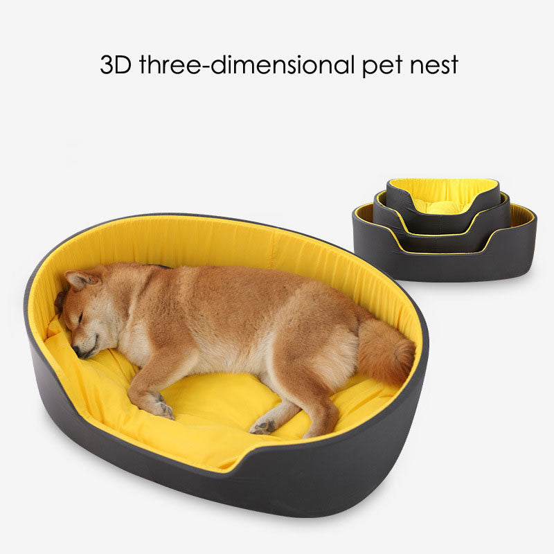 Winter Warm Washable Pet Kennel For All Season Comfort