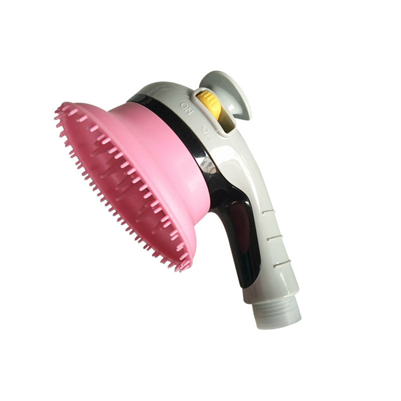 Pet Shower Kit Brush Massage Bath Grooming Kit