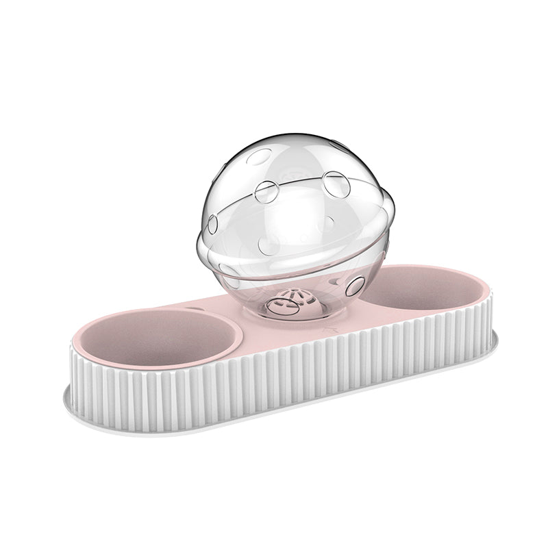 Automatic Plastic Pet Feeding Water Bowl Dispenser