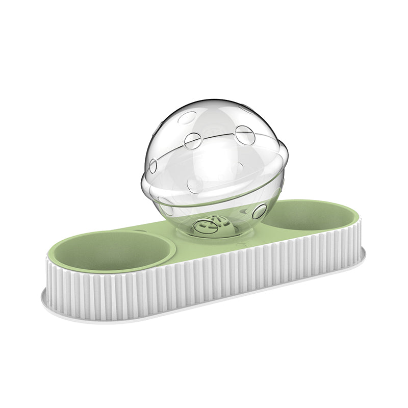 Automatic Plastic Pet Feeding Water Bowl Dispenser
