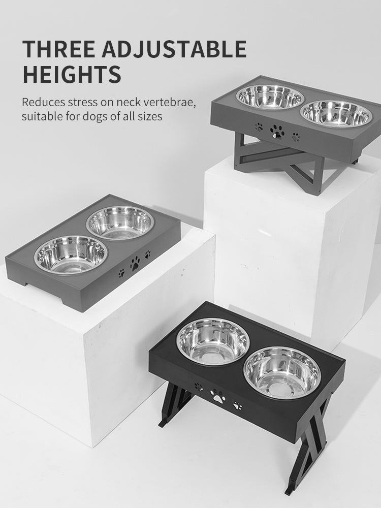 Folding Stainless Steel Pet Feeding Bowl