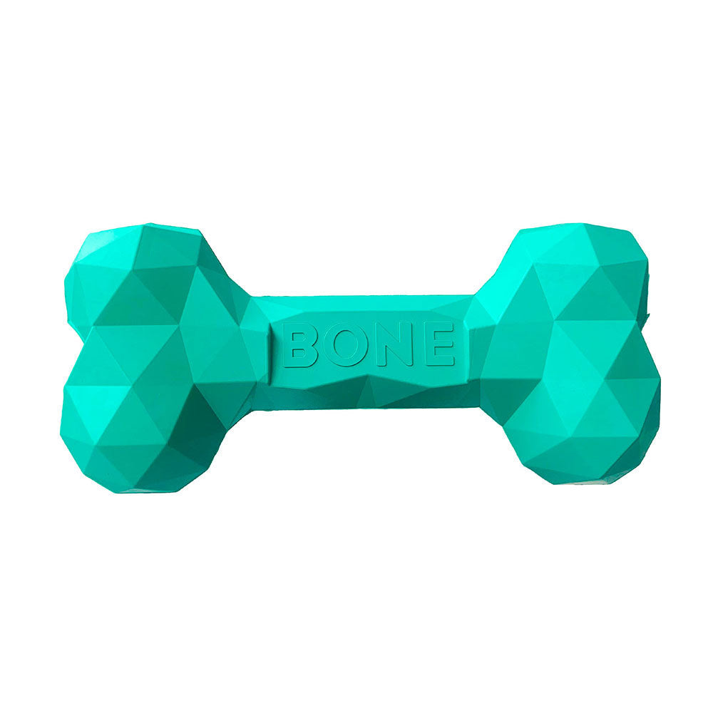 Bite Resistant Rubber Bone Pet Toy For Teeth Grinding