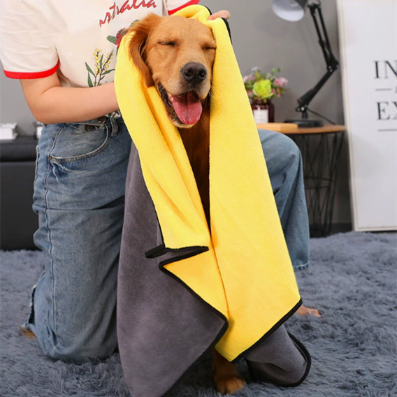 Pet Super Absorbent Quick Dry Bath Towel For Pets