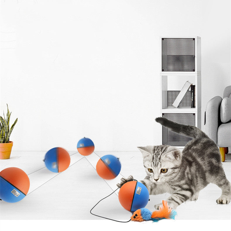 Automatic Intelligent Grinding Teeth Interactive Pet Ball Toy