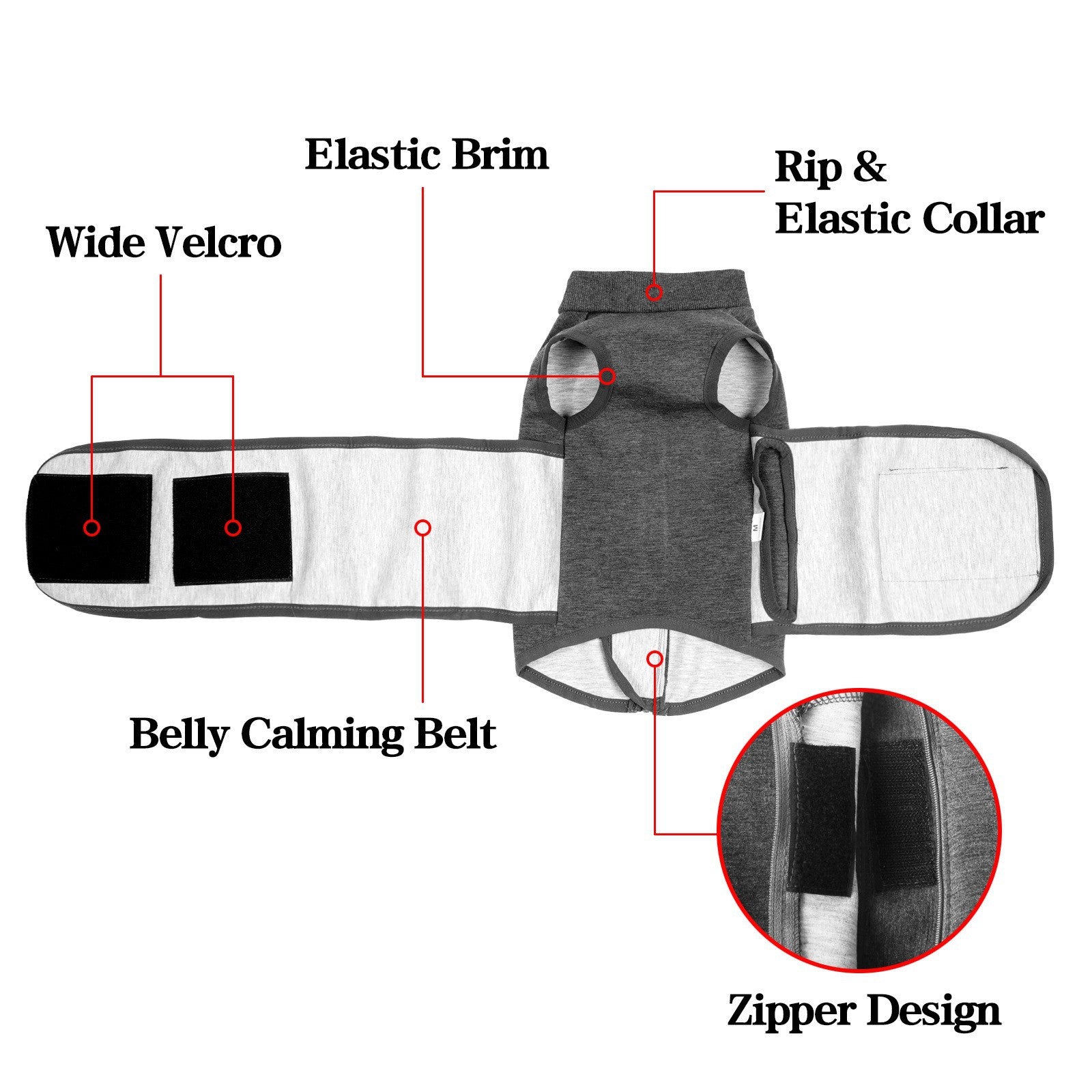Soft Polyester Comfort Double Layer Pet Jacket Clothing