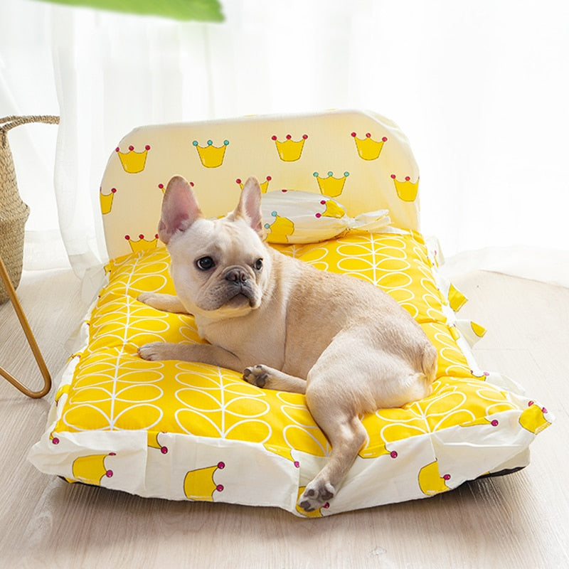 Arctic Velvet Pet Cave Nest Bed With Pillow And Pad