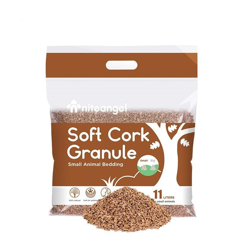Oak Cork Dust Free Hamster Bedding Cage Landscaping Material