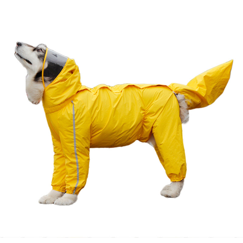 Medium Large Dog Rain Poncho