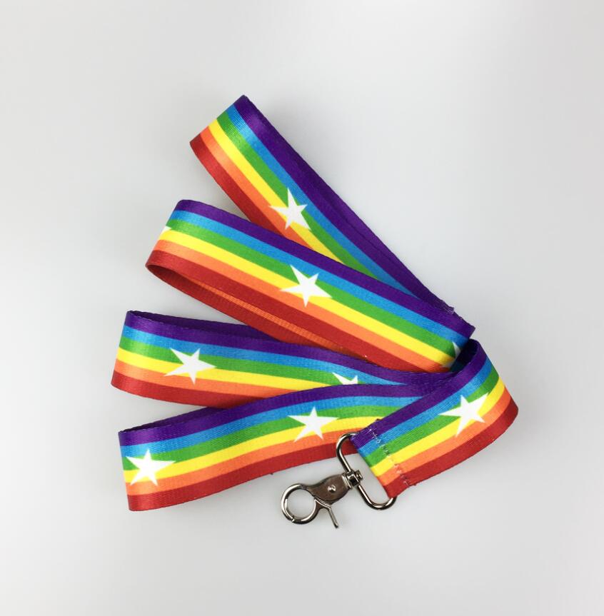 Rainbow Color Pet Chain Leash