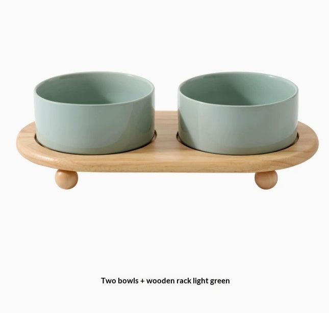 Ceramic Pet Food Bowl For Small And Medium Pets