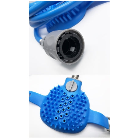 Pet Silicone Bathing Gloves Shower Massage Brush Nozzle Tool