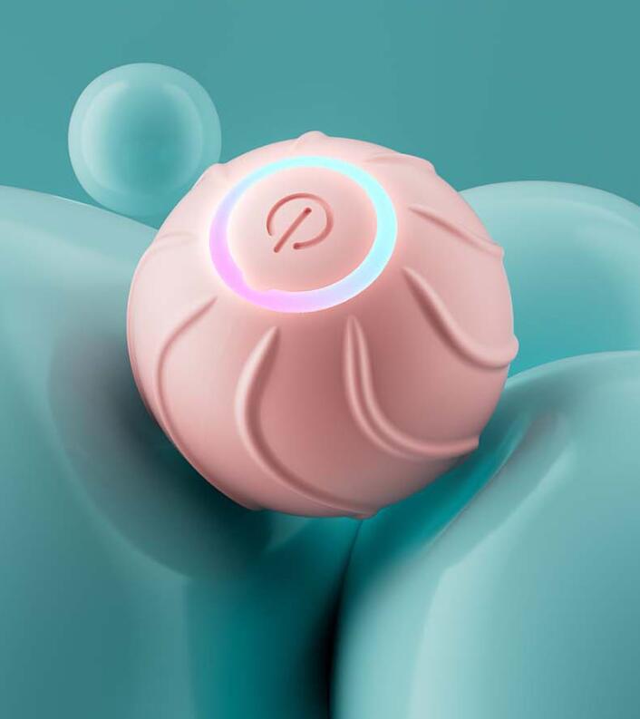 Smart Automatic Rolling Ball Pet Toy With USB Charging