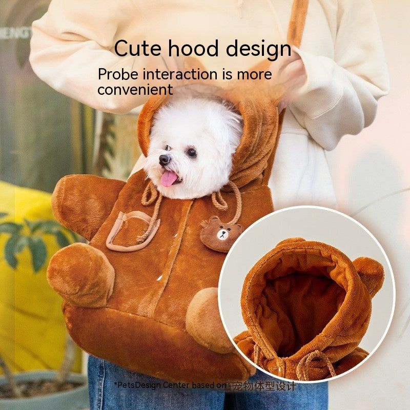 Pet Animal Shaped Portable Diaper Backpack Carrier Bag