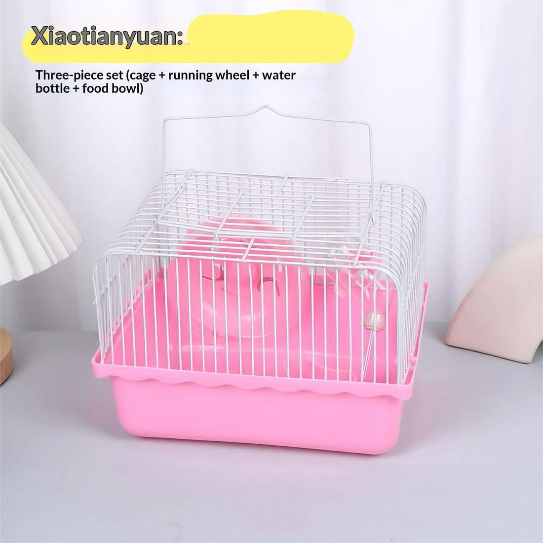 Pastoral Style Hamster Cage Small Affordable Pet Habitat