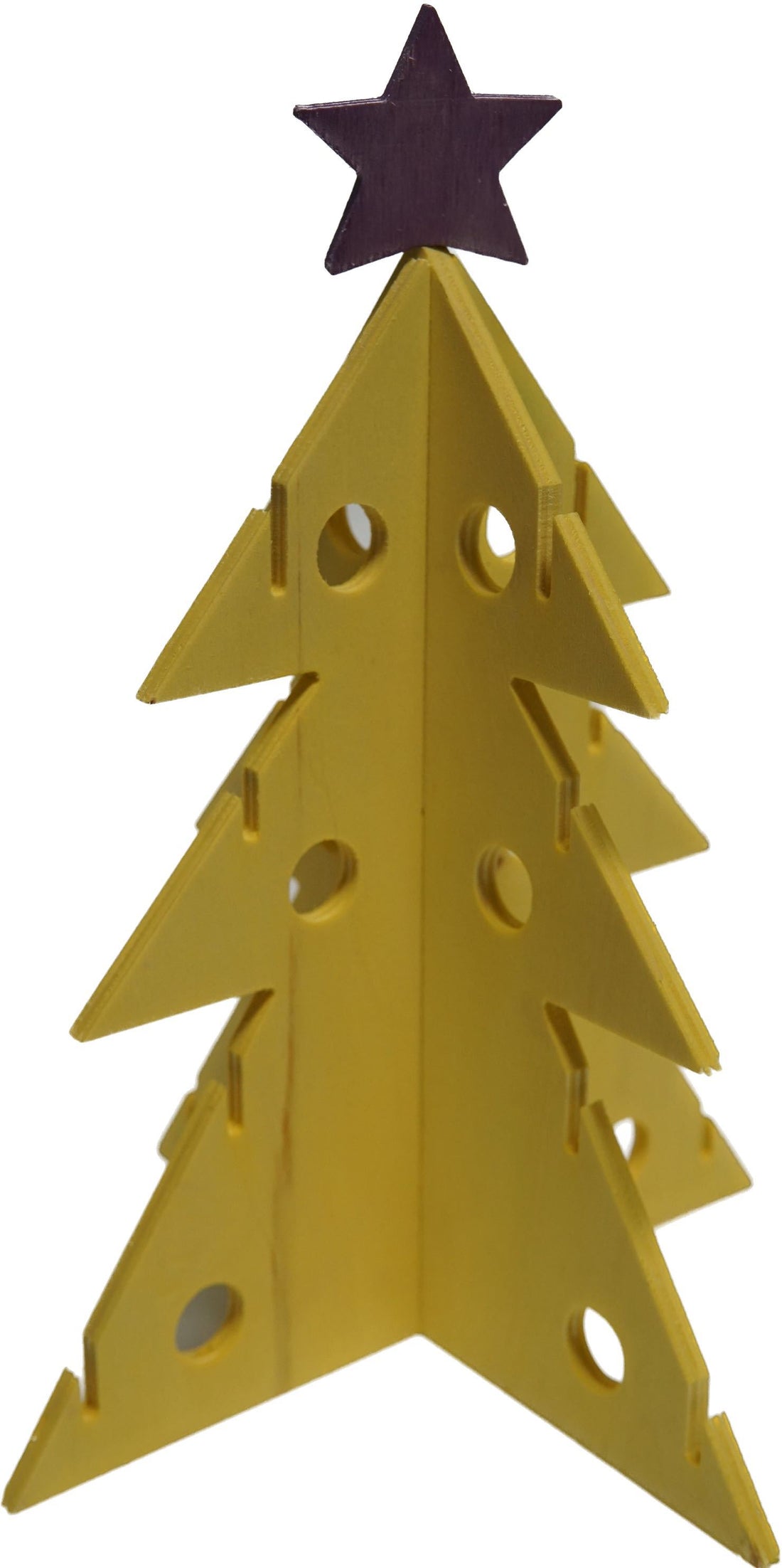 Wooden Christmas Tree Rabbit Feeder Vegetable Rack Toy