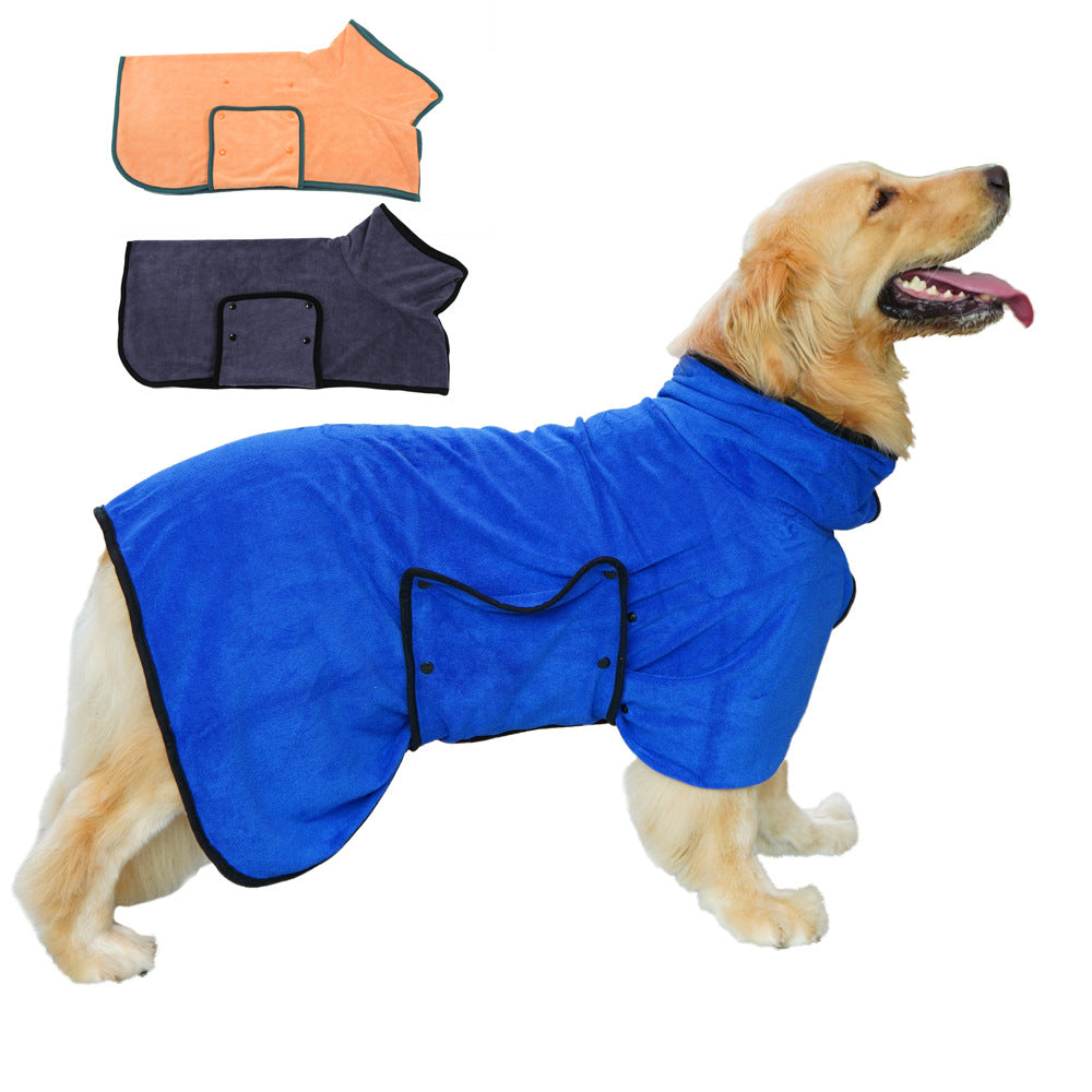 Pet Quick Dry Ultra Soft Microfiber Absorbent Towel Clothing