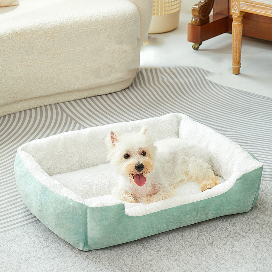 All-Season Warm Dog Sofa Bed Nest