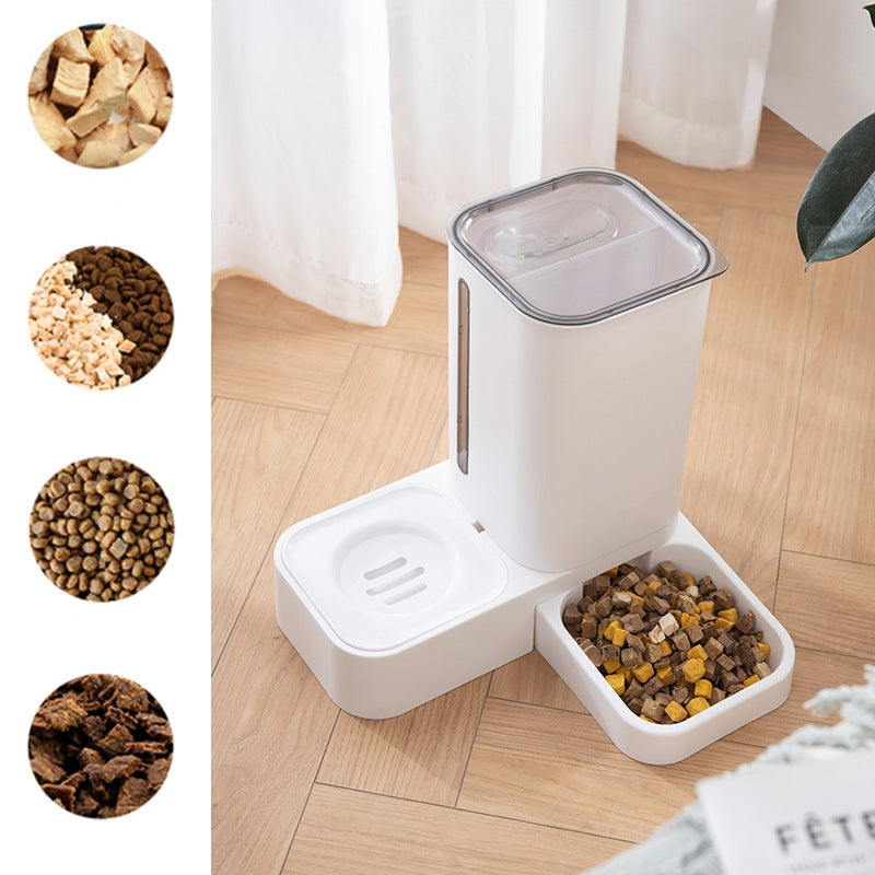 Automatic Water Storage Double Pet Feeding Bowl