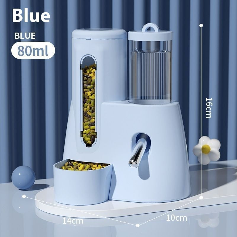 Automatic Hamster Water Feeder Djungarian Kettle Food Basin
