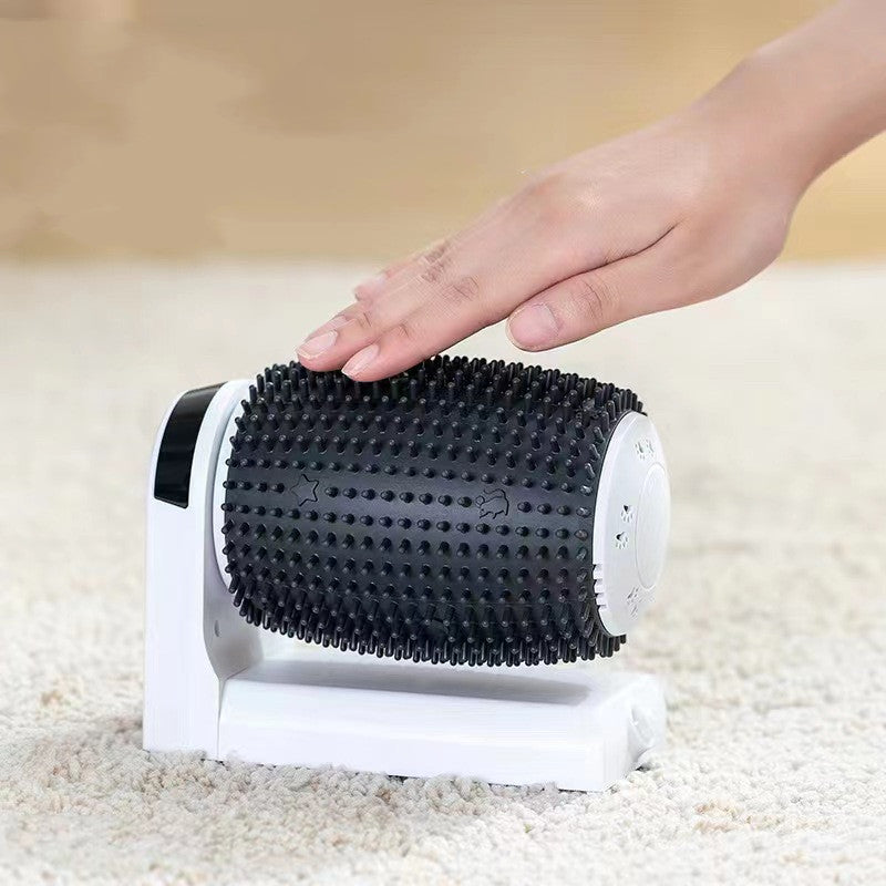 Automatic Pet Self Grooming Wall Corner Brush Soft Scratcher Tool