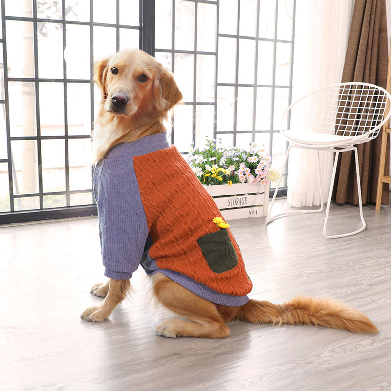 Winter Warm Pet Coat For Large Breed Comfort