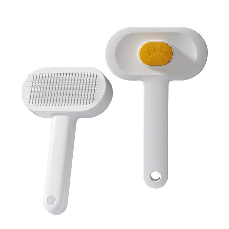 Pet Grooming Brush All In One Massage Comb For Fur Removal And Detangling