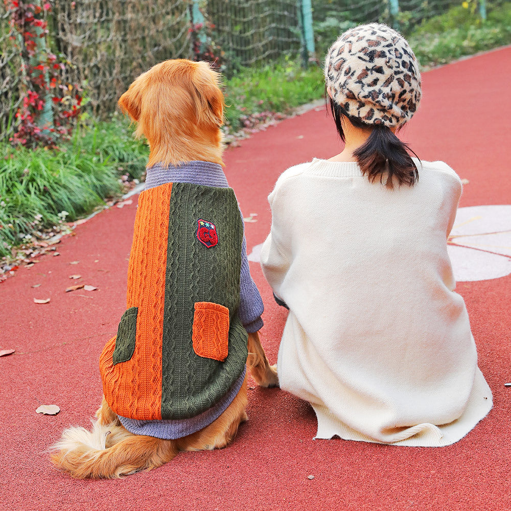 Winter Warm Pet Coat For Large Breed Comfort